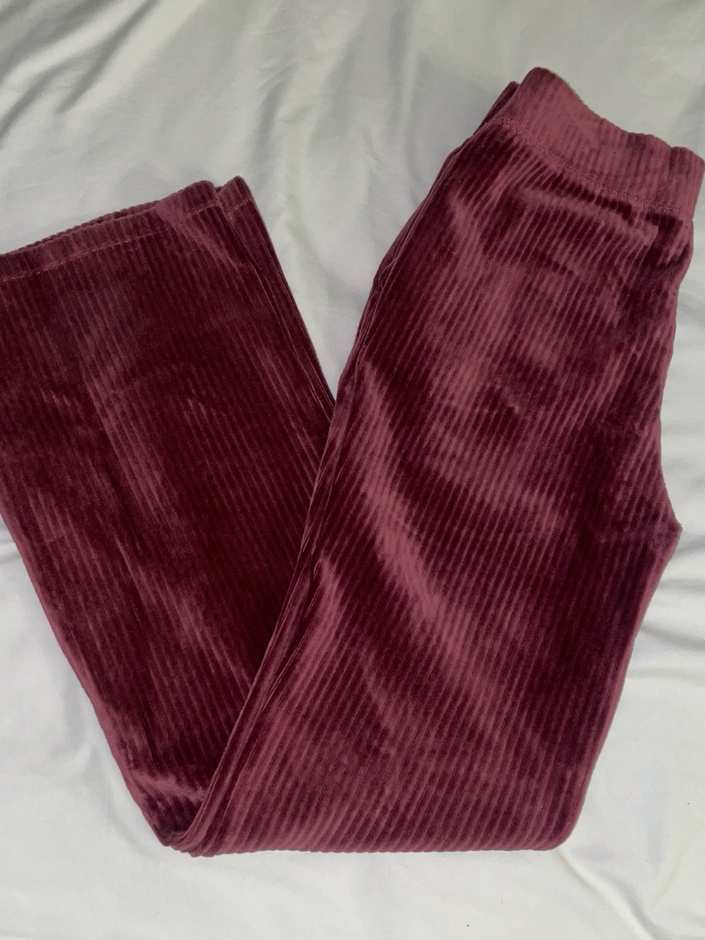 Uniqlo Ribbed Lounge Pants in Dusty Rose
